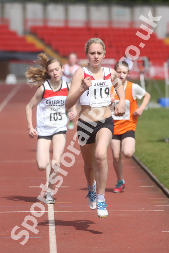 Annalise James (Gateshead), 2011 North East Champs, Gateshead